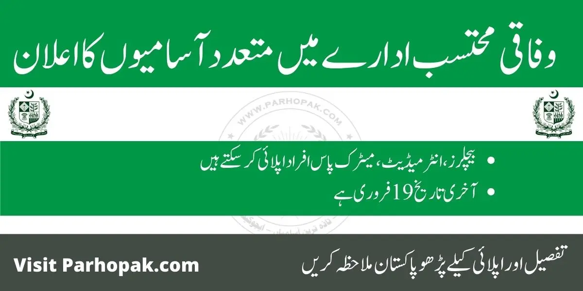 Wafaqi Mohtasib Secretariat Jobs 2023 apply online