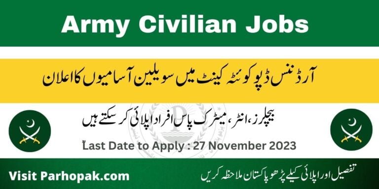 Pak Army Civilian Jobs 2023 in Quetta Cantt