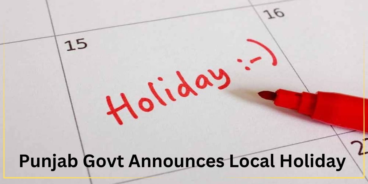 Local holiday in Sahiwal on 1st April