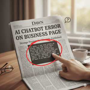 Dawn Newspaper Goes Viral After Printing ChatGPT Note by Mistake