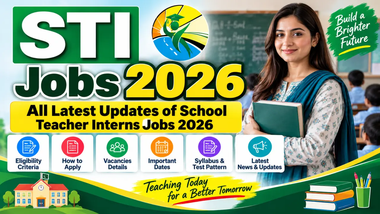 School Teaching Interns STI Jobs 2026 in Punjab