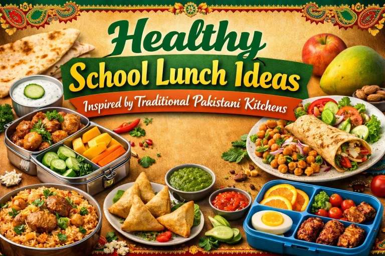 Healthy School Lunch Ideas Inspired by Traditional Pakistani Kitchens